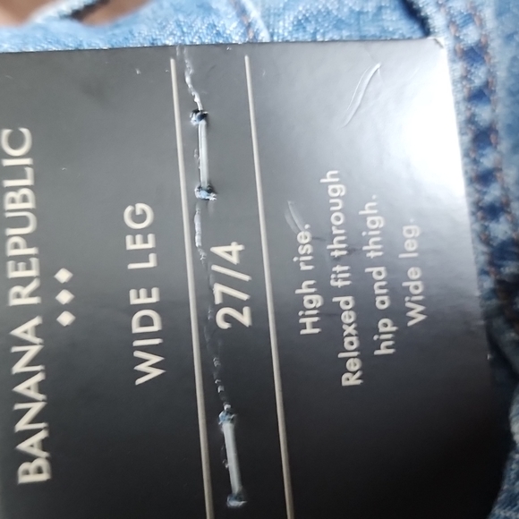 Banana Republic brand new wide leg bell bottom flare jeans - Picture 6 of 9
